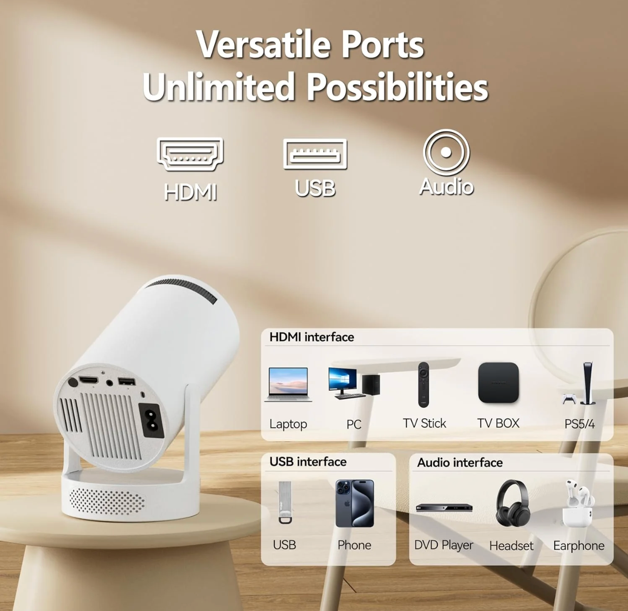 HD Portable Projector